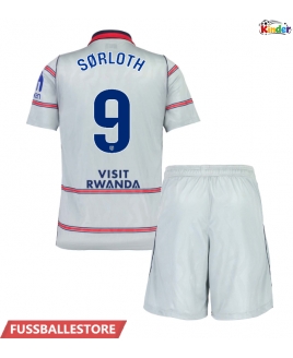 Günstige Atletico Madrid Alexander Sorloth #9 3rd trikot Kinder 2026-27 Kurzarm (+ Kurze Hosen)